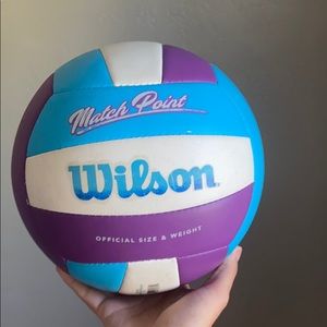 COPY - Wilson Match Point Blue and White Volleyba…